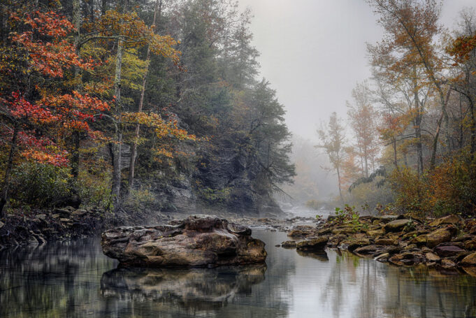 Autumn Morning at Falling Water - © Craig Underwood