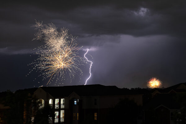 Mother Nature’s Fireworks by Melissa Jones