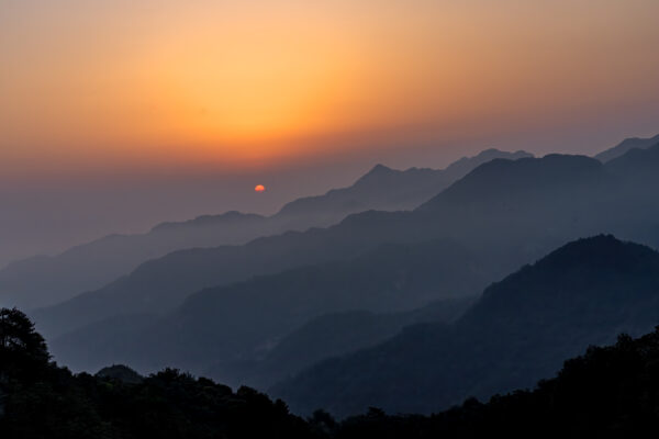 Wudang Mountain Sunrise by Maggie Arguelles