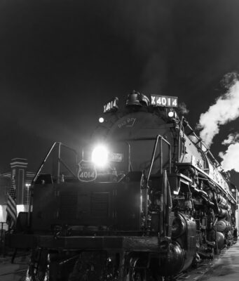 Big Boy 4014 at Night by Heather Bell