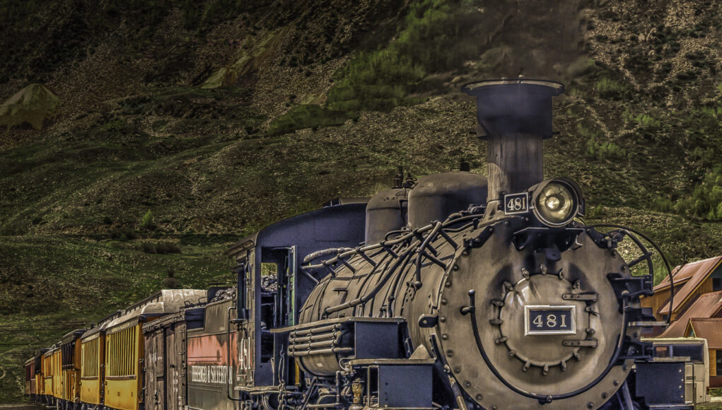 Durango-Silverton Train by Tom Sevart