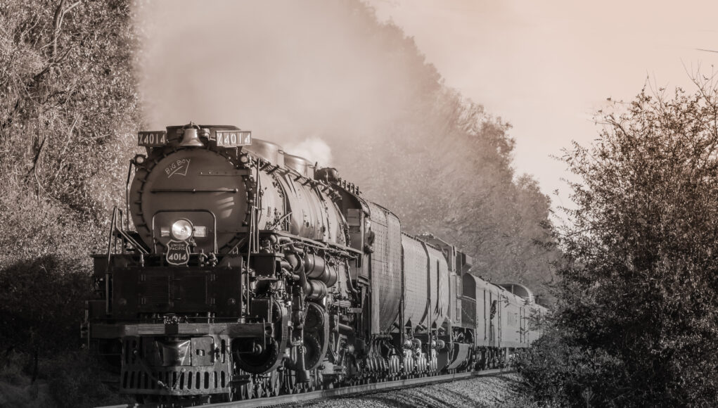 Big Boy Union Pacific 4014 at Ozark, Arkansas by Dena Creamer